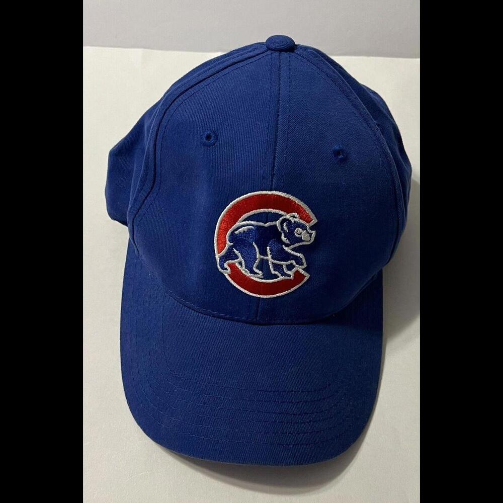 mlb chicago cubs Baseball Cap Blue With Logo Embroidered On Front One Size